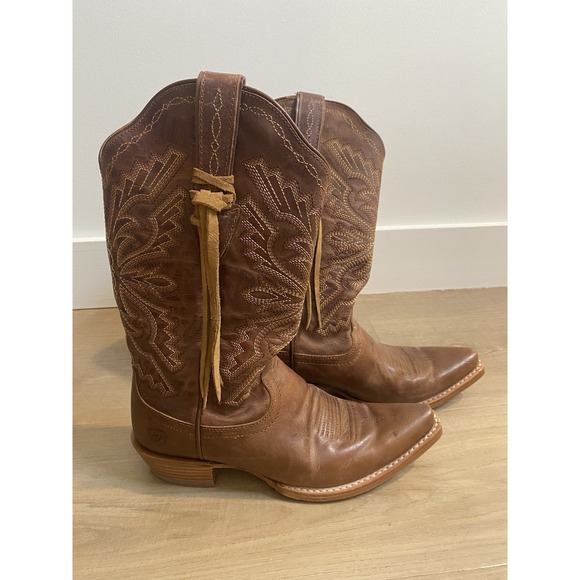 ARIAT Women's Martina Western Boots Ole Tan X Snip Toe 10044395 Size 6.5 - Picture 3 of 10